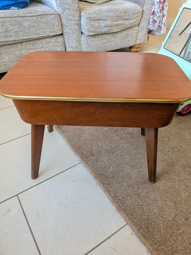 70er teak nähtisch abnehmbare - nähtisch,