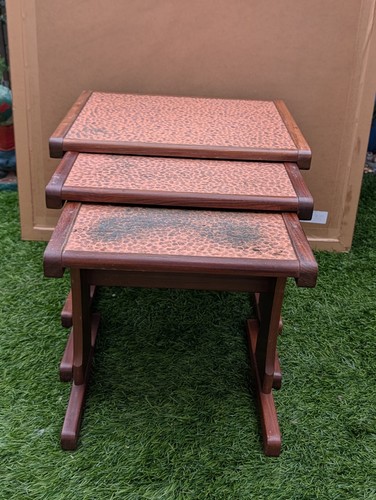 Vintage satztische teak - vintage,