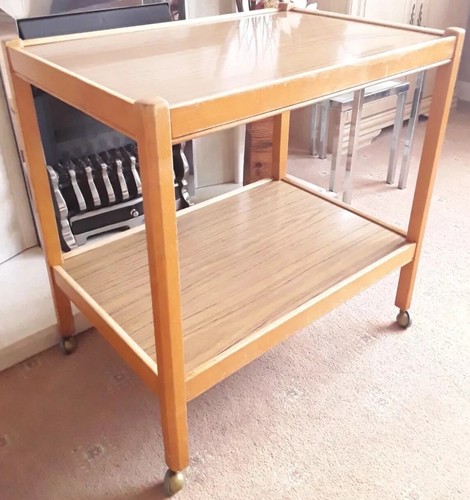 70er teak holzfurnier - 60/70er,