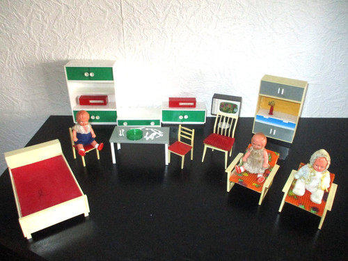 Ddr spielzeug puppenstuben - -,